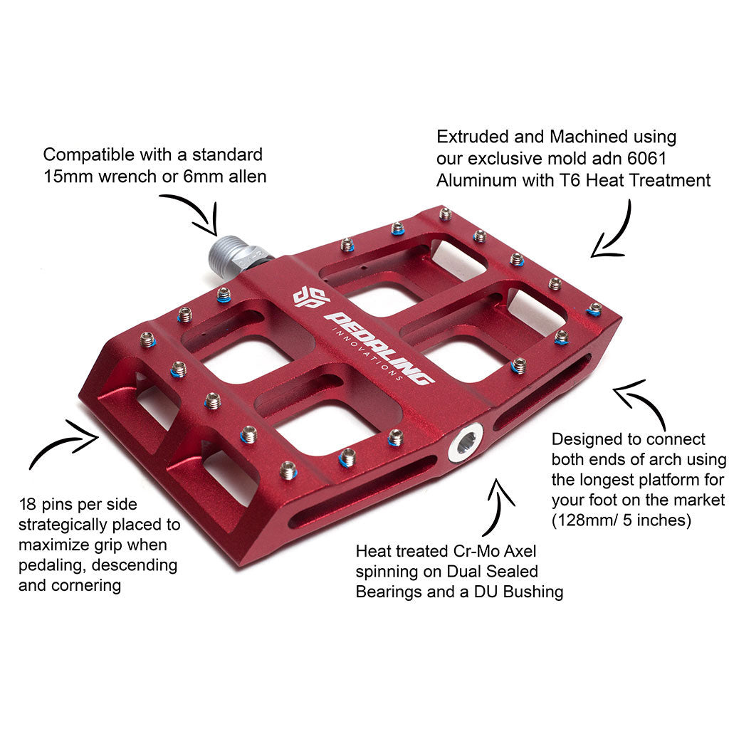 Red Catalyst Pedals